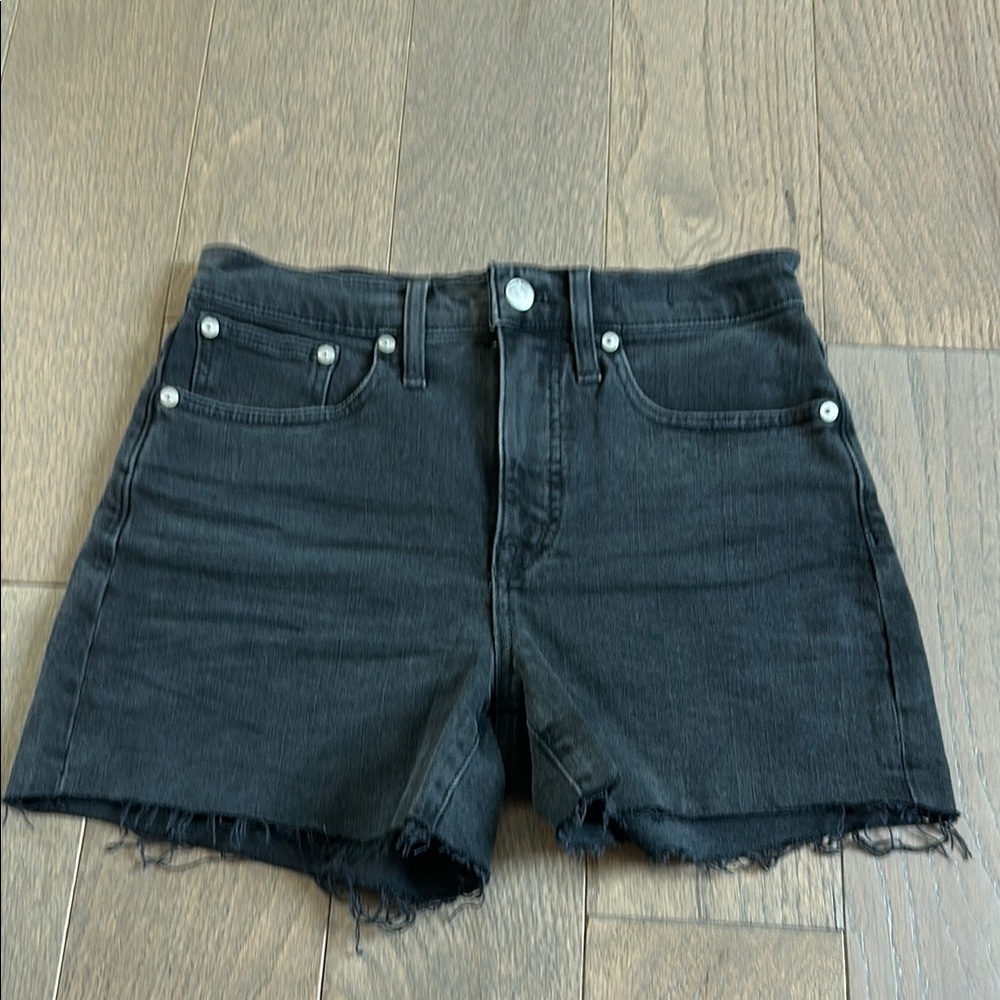 Madewell Black Denim Women's Shorts Size 25